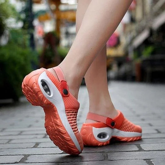 Women's Breathable Mesh Sneakers Air Cushion Support - UrbanStride