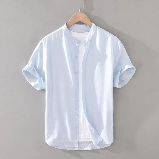 Men's Long Sleeve Standard Fit Shirt - StylePro Sky Blue