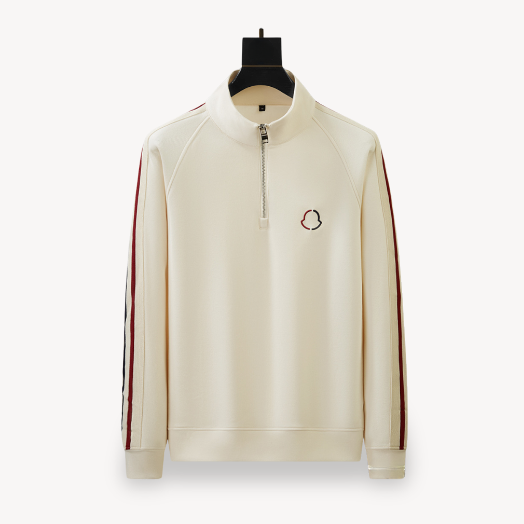 Men’s Tracksuit Set – Cotton Blend – Relaxed Fit – Zip-Up Jacket – Elastic Waist