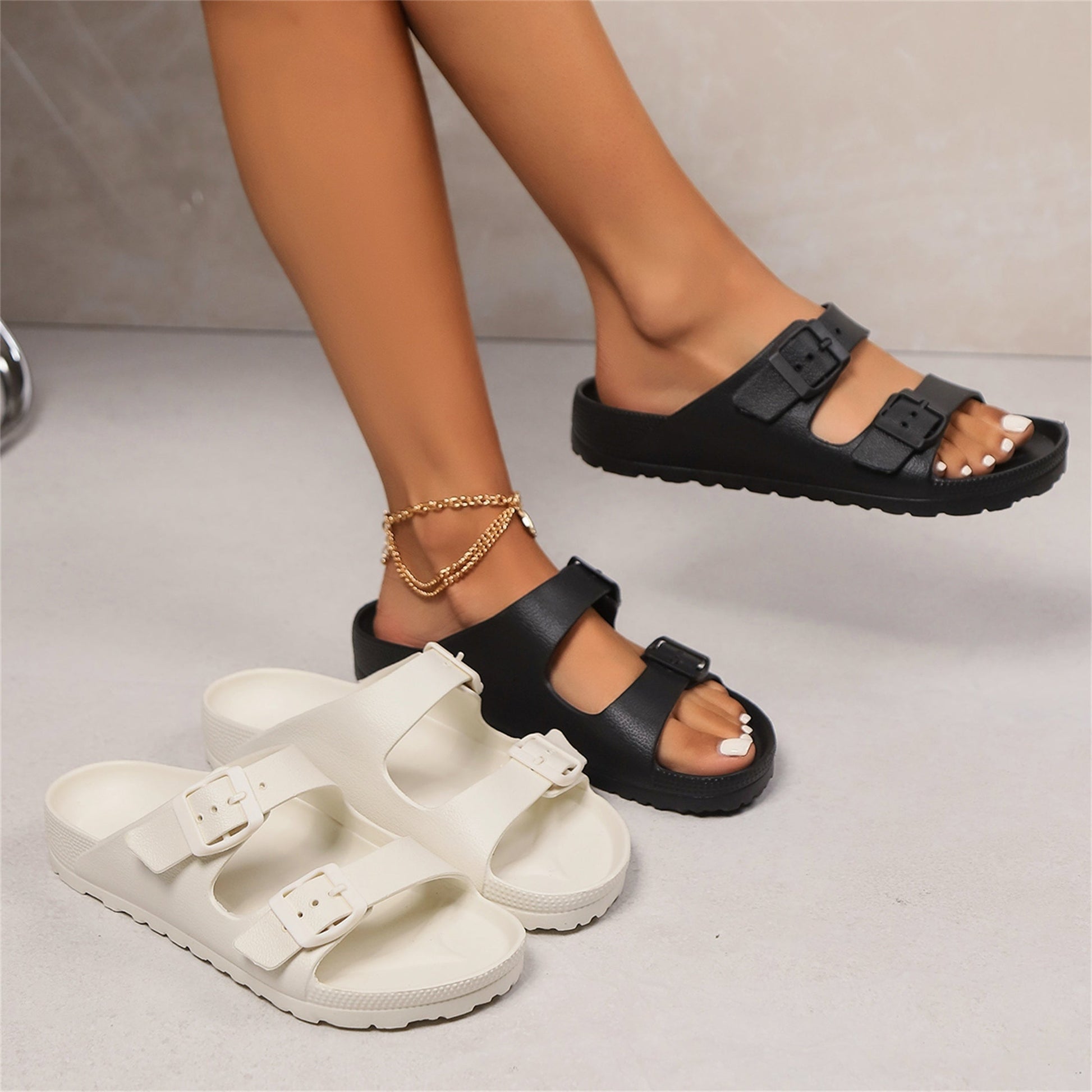 EVA Slide Sandals for Women Lightweight Comfort - EasyWalk