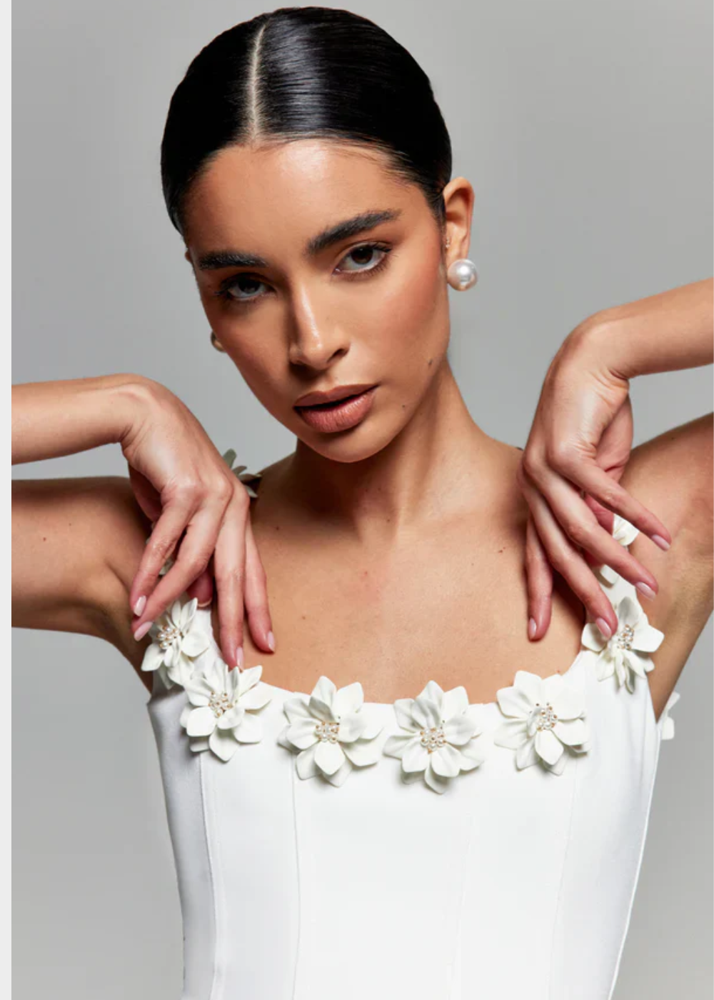 Women's Floral Mini Dress Fitted A-Line - BloomChic