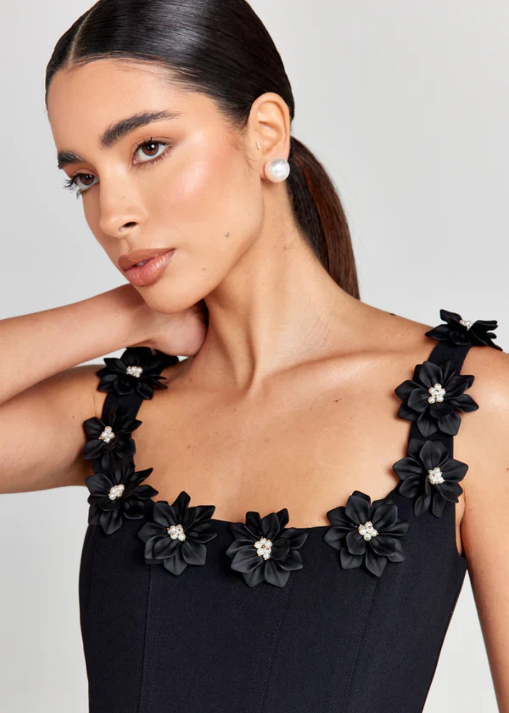 Women's Floral Mini Dress Fitted A-Line - BloomChic