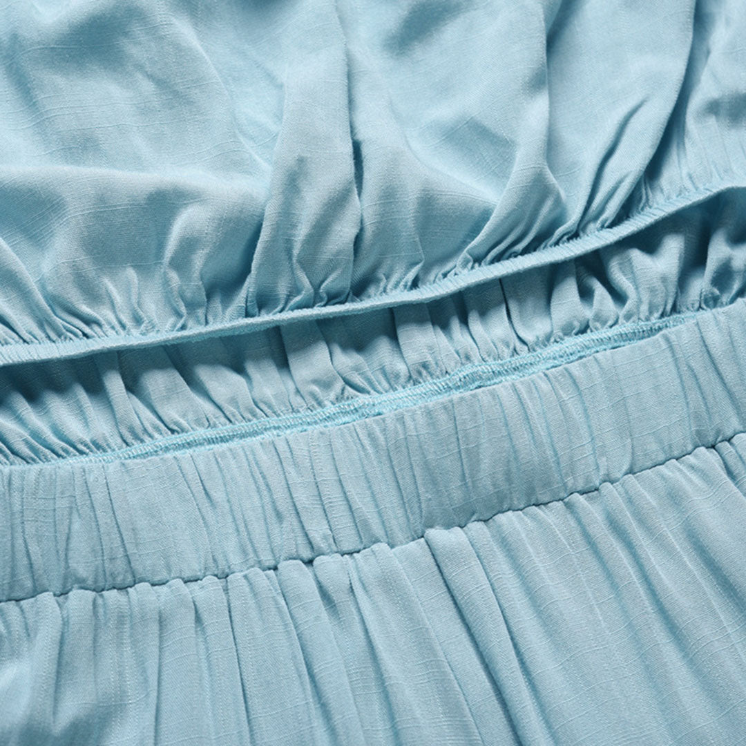 Strapless Casual Jumpsuit for Women Elastic Waist - SunVogue