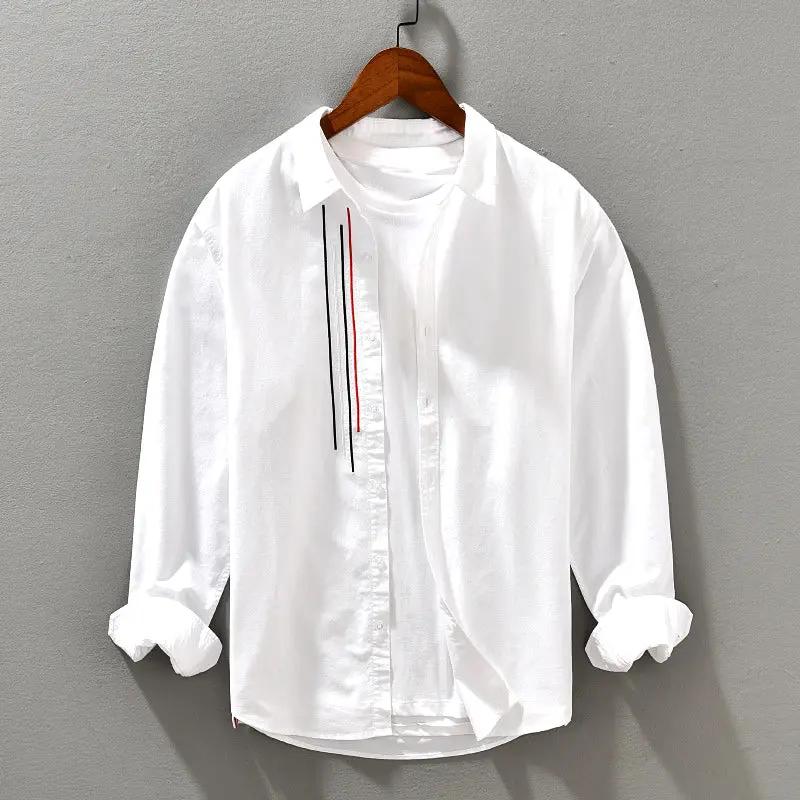 Men's Casual Breathable Outdoor Shirt - Dan Anthony White