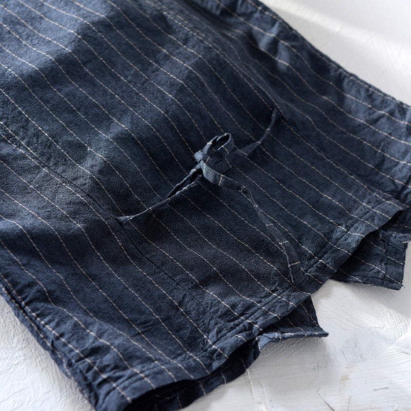 Men's Striped Vest Jacket - Tailored Fit, Sophisticated Style - MetroVest