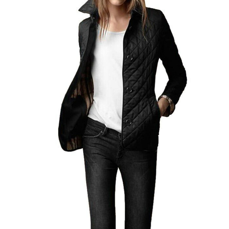 Women's Premium Cotton Slim Fit Winter Jacket - WinterGrace