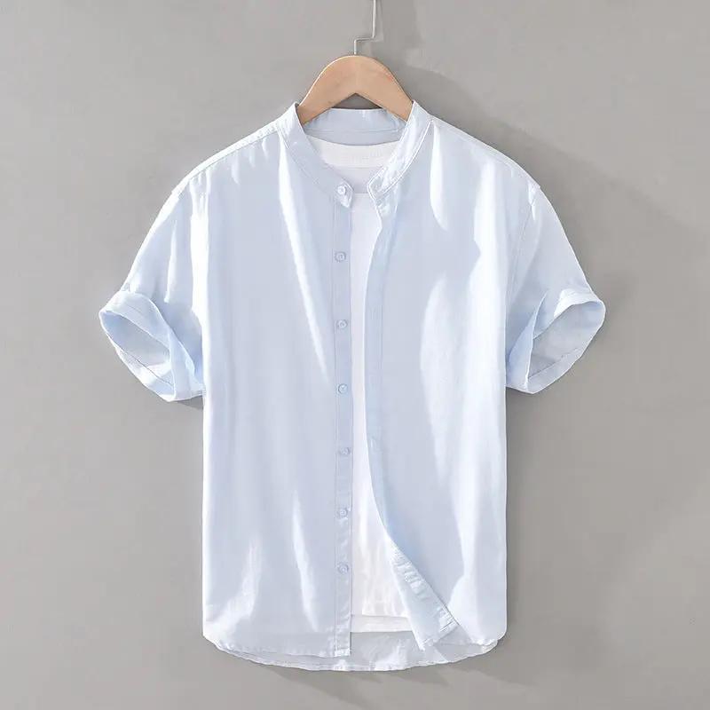 Men's Long Sleeve Standard Fit Shirt - StylePro Sky Blue