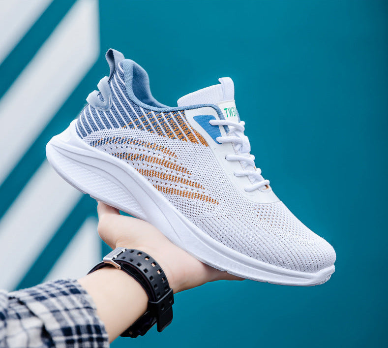 Men's Sports Shoes - Breathable Mesh Design - Lightweight Summer Footwear