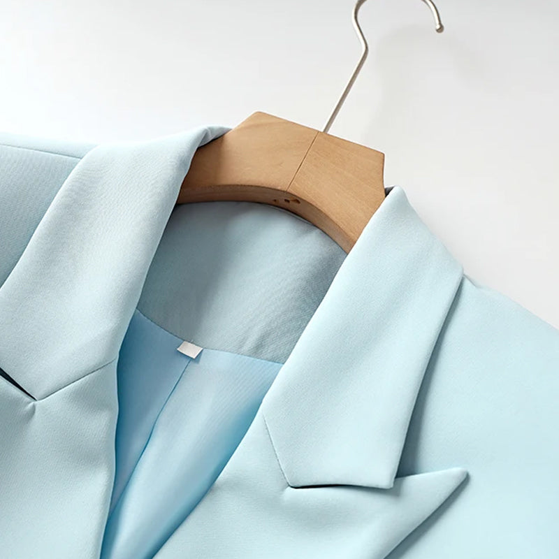 Women's Blazer Skirt Set Tailored Fit 2-Piece - PowerSuit