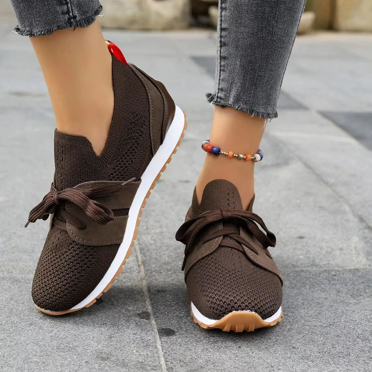 Women's Walking Sneakers - Cushioned Arch Support - UrbanStride