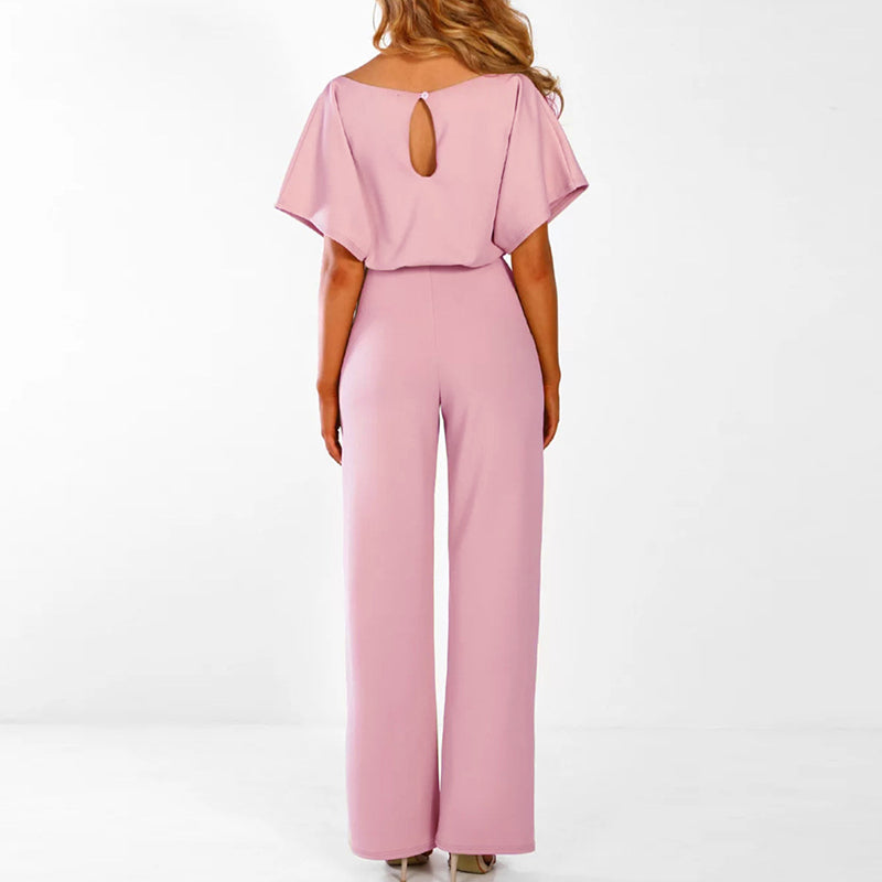 Women's Chic Knit Jumpsuit - Versatile Comfort Jumpsuit - StyleEase