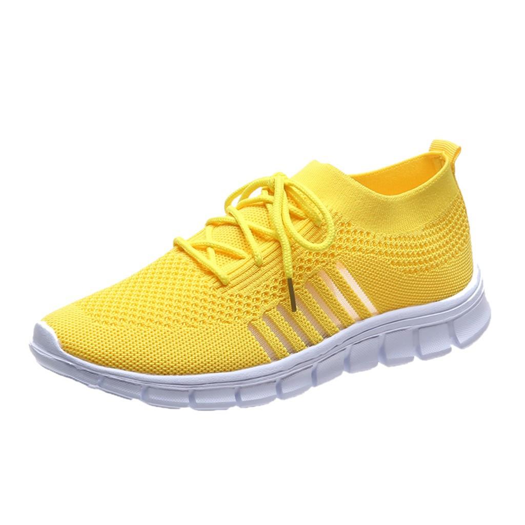 Women's Breathable Knit Sportshoes Cushioned Sole - ActiveStride