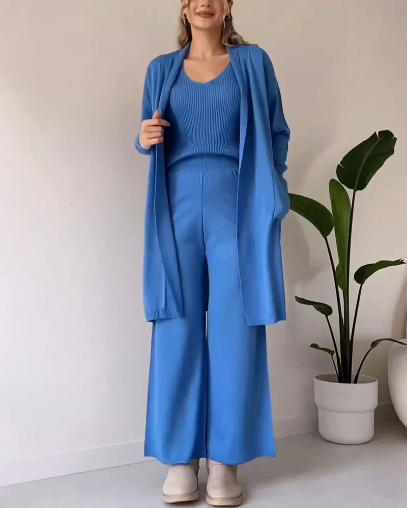 Elegant 3-Piece Versatile Dress Set for Women - StyleTrinity