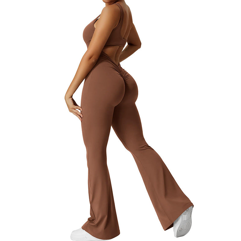 Women's Sculpting Open Back Jumpsuit - BodyCurve