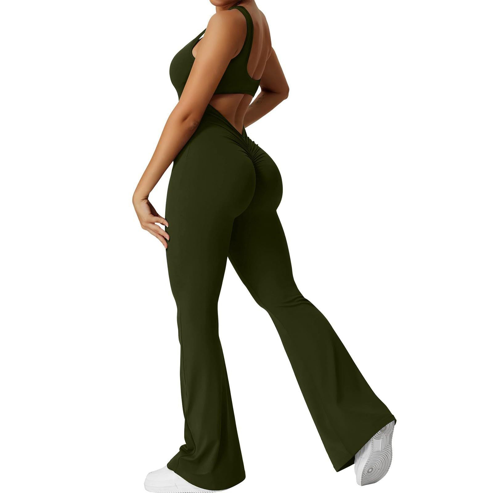 Women's Sculpting Open Back Jumpsuit - BodyCurve