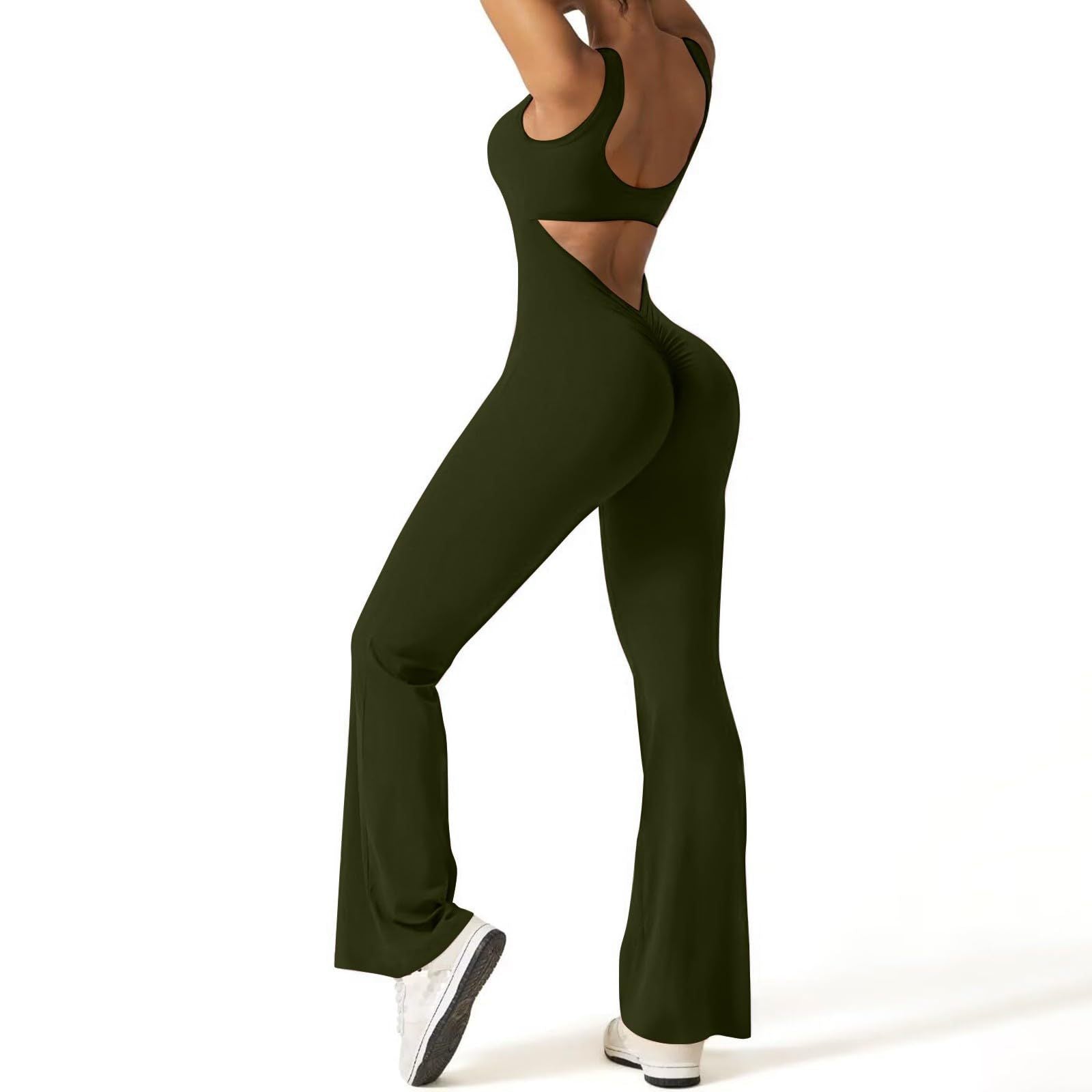 Women's Sculpting Open Back Jumpsuit - BodyCurve