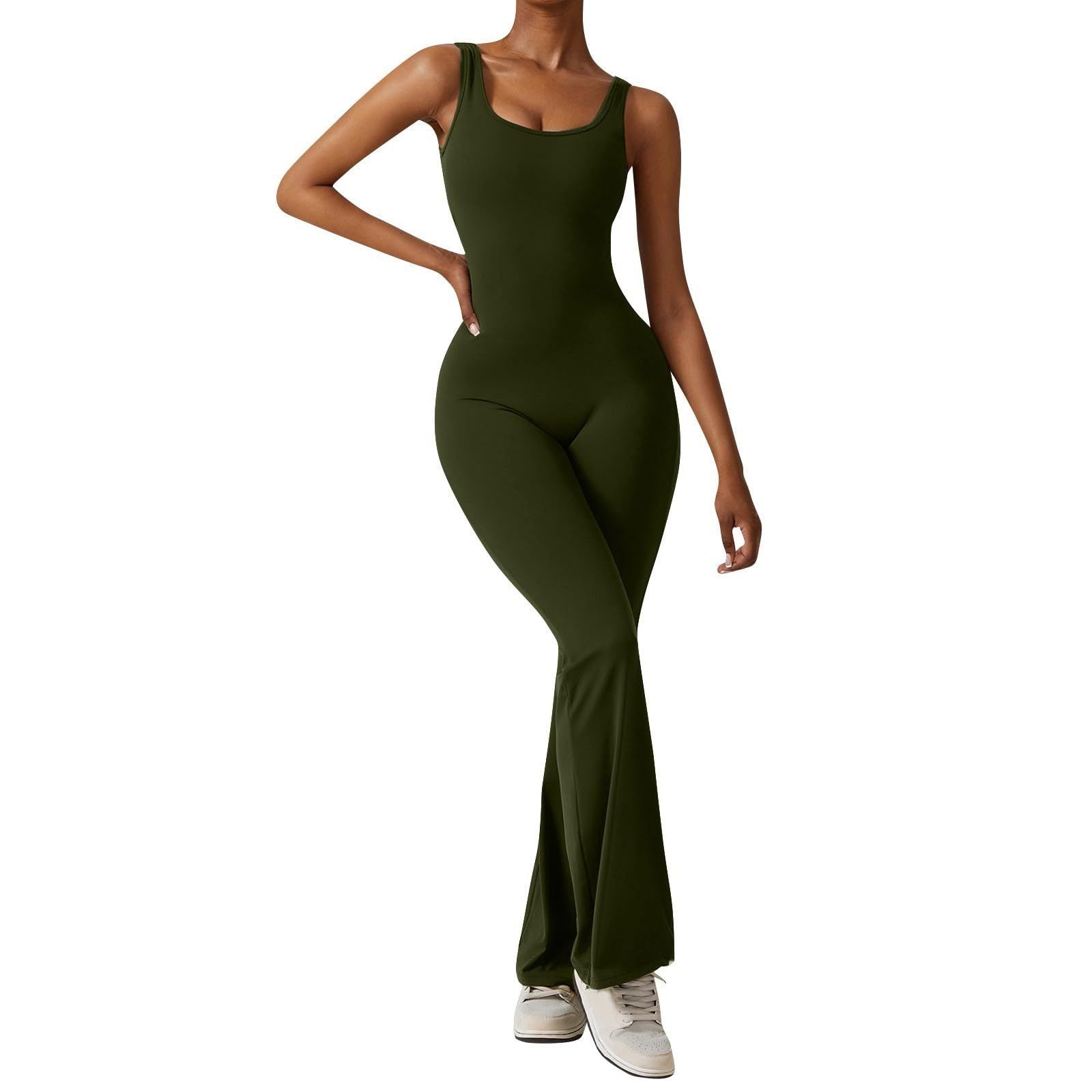 Women's Sculpting Open Back Jumpsuit - BodyCurve