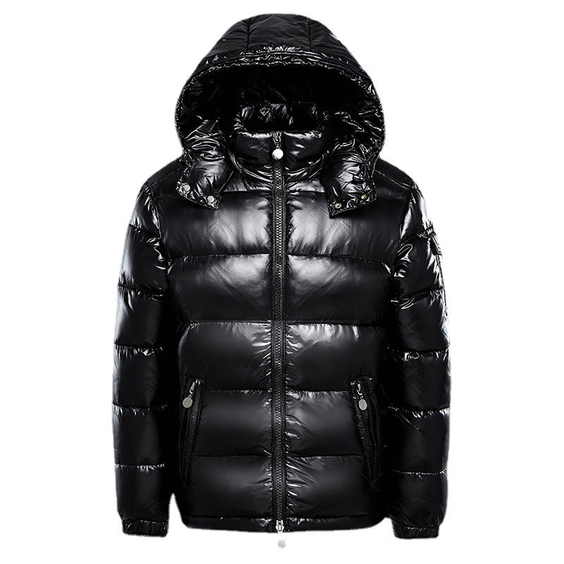 Men's Premium Down Winter Jacket Water-Repellent - Thiago Black
