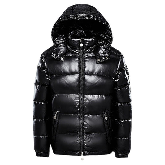 Men's Premium Down Winter Jacket Water-Repellent - Thiago Black