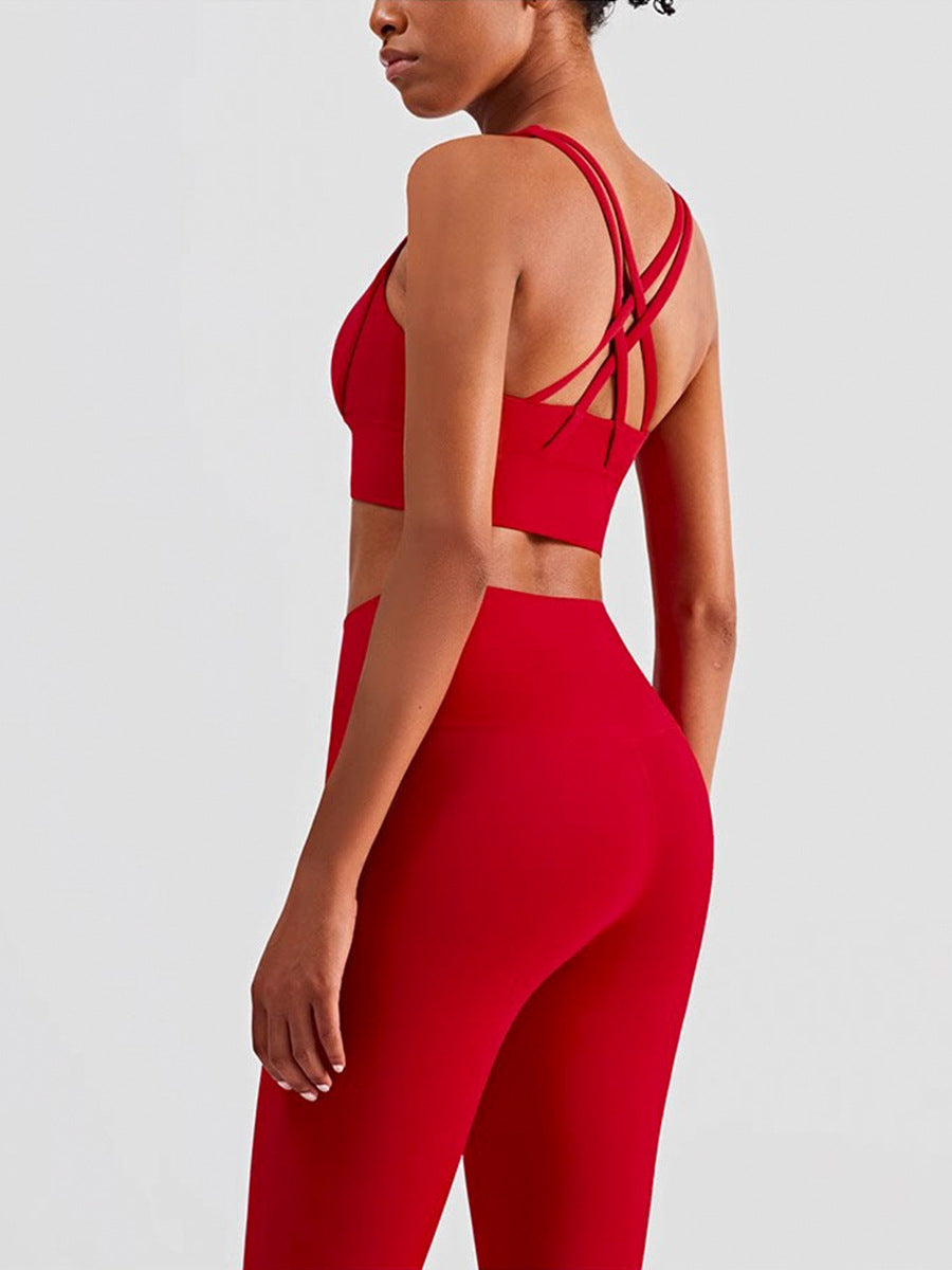 Women's Activewear 2-Piece Set - High Waist, Breathable - PowerFlex