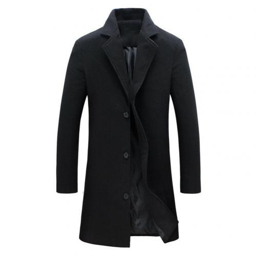 Trench coat for men Black