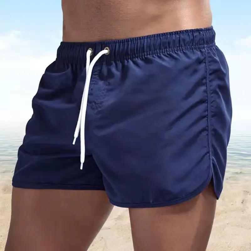 Men’s Swim Trunks – Relaxed Fit – Quick-Dry Breathable Blend – Mid-Thigh Length Blue