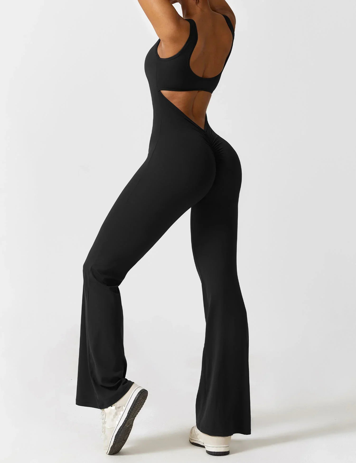Women's Sculpting Open Back Jumpsuit - BodyCurve