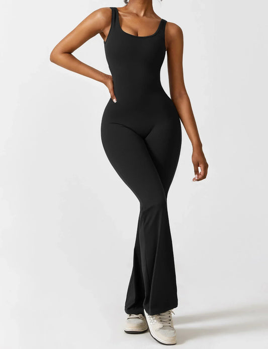 Women's Sculpting Open Back Jumpsuit - BodyCurve