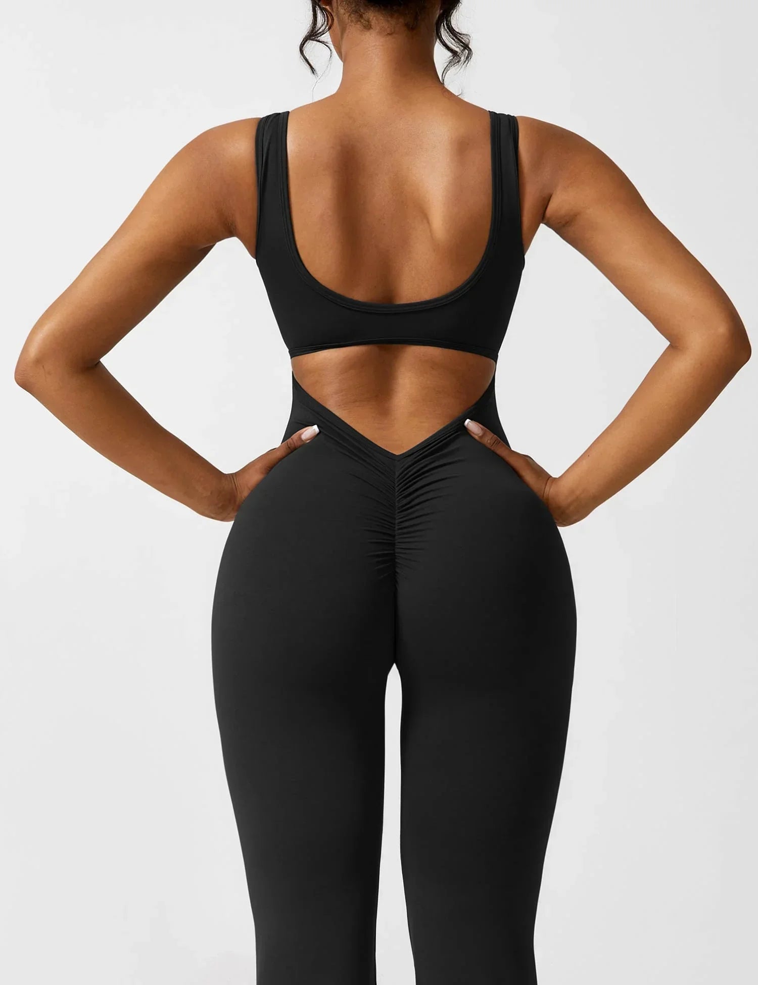 Women's Sculpting Open Back Jumpsuit - BodyCurve