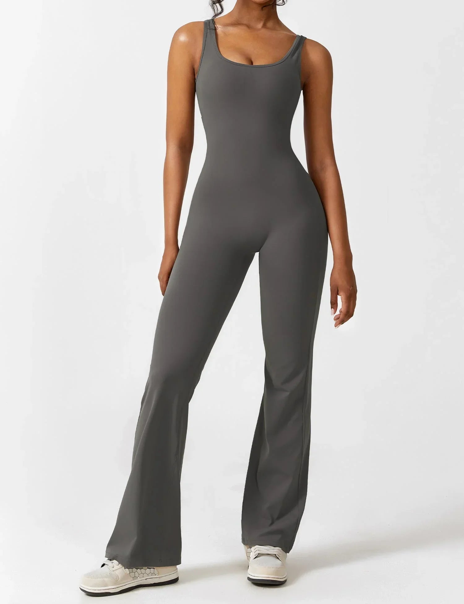 Women's Sculpting Open Back Jumpsuit - BodyCurve